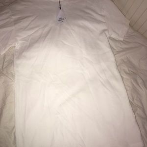 Zara White T-Shirt dress brand-new!